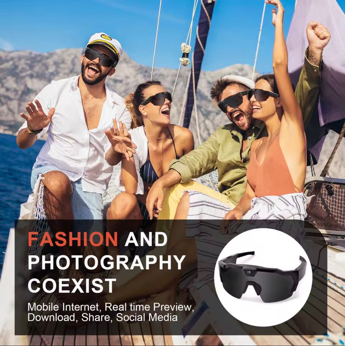 Vizo™ Smart Camera Glasses